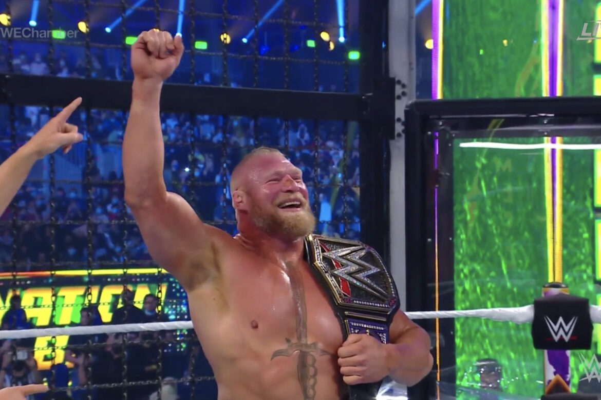 Brock Lesnar Wins Back WWE Championship Disappointing Fans